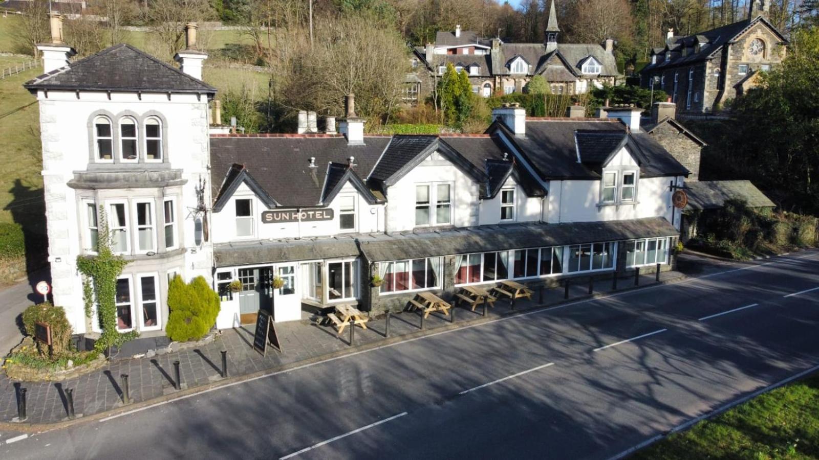 The Sun Inn Troutbeck Bridge エクステリア 写真